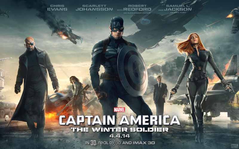 10. Captain America 2014 