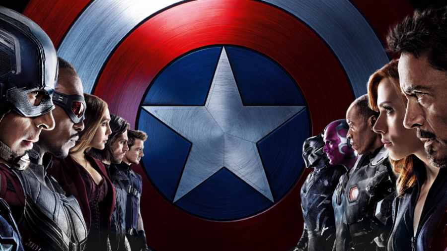 15. Captain America: Civil War 2016 