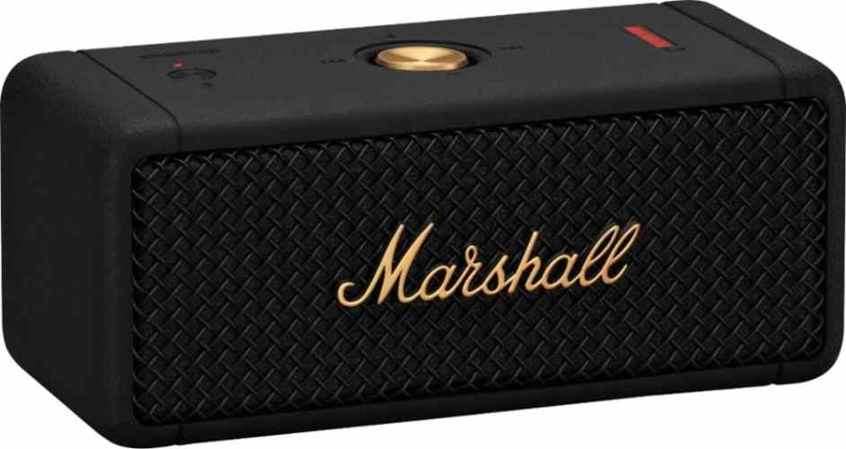 9. Marshall Emberton Bluetooth Portable Speaker