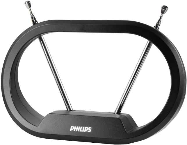 13. Philips Modern Loop Rabbit Ears Antenna