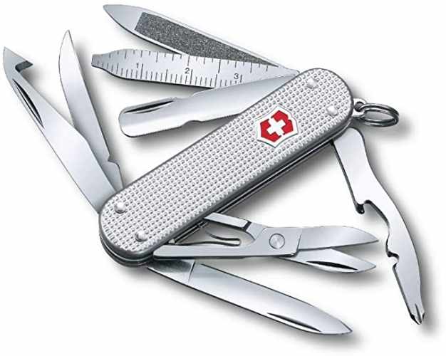 5. Victorinox Mini Champ Alox Swiss Army Knife