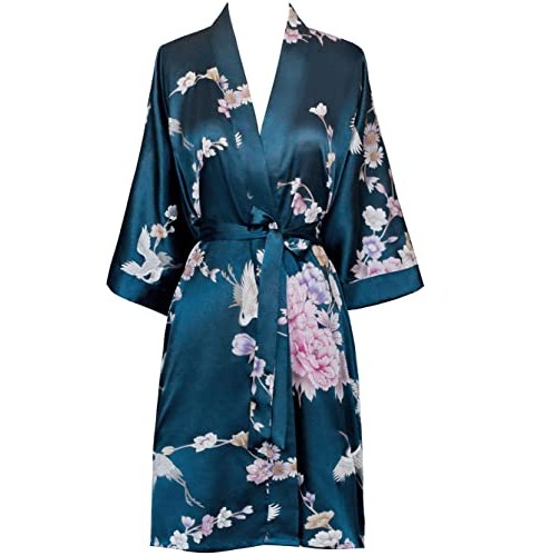 2. Soma Sensual Silk Kimono Robe