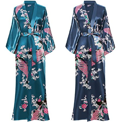 8. Babeyond Satin Silk Kimono Robe