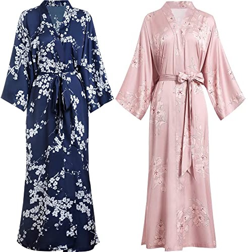 12. Aensso Long Kimono Robe