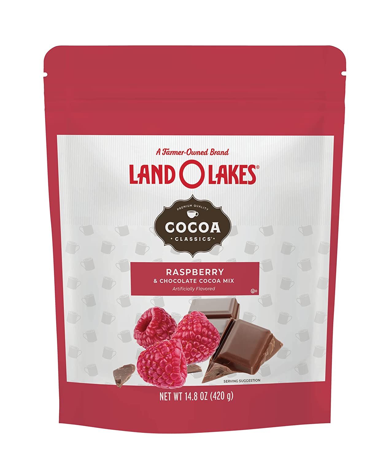 Land O Lakes Cocoa Classics Raspberry Cocoa Mix Pouch